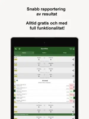 Sportfåne - Målservice SHL PL+ android App screenshot 0