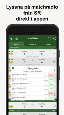 Sportfåne - Målservice SHL PL+ android App screenshot 9