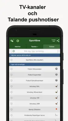 Sportfåne - Målservice SHL PL+ android App screenshot 10