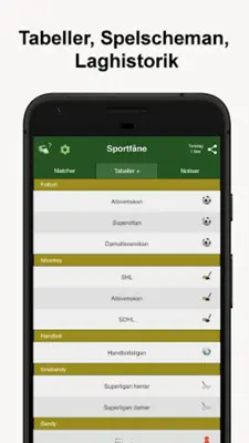 Sportfåne - Målservice SHL PL+ android App screenshot 11